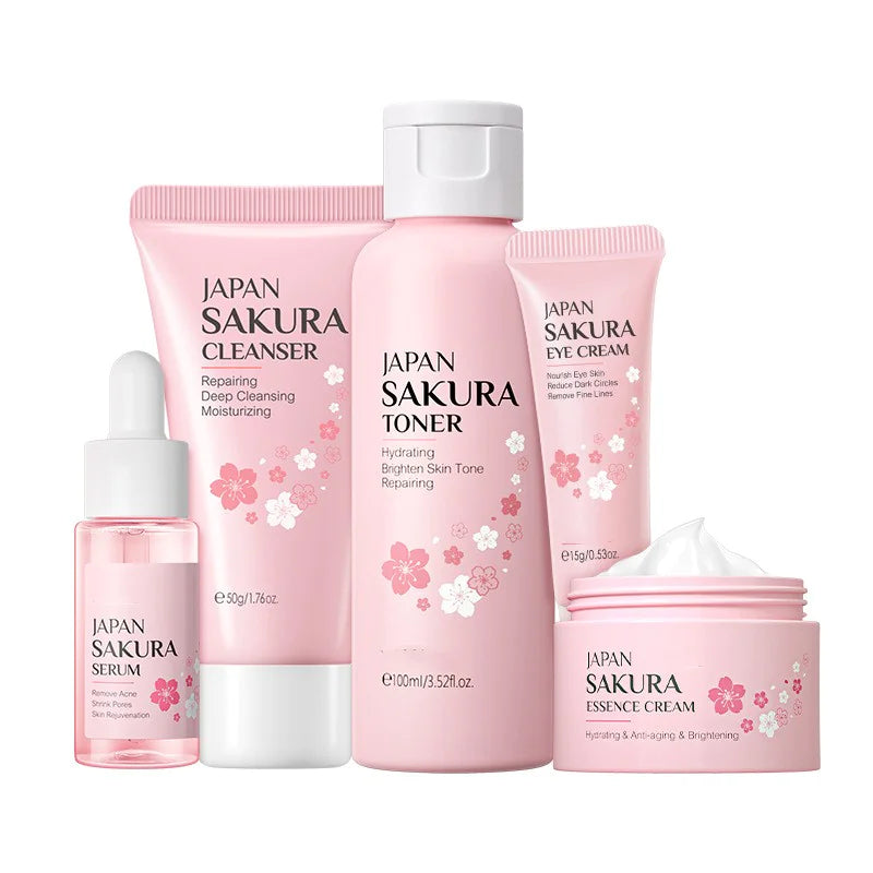 SakuraGlow Skincare Set